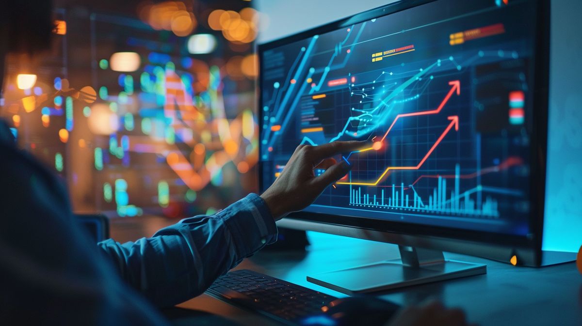 Diagramm zur indirekten Cash Flow Berechnung in einem Finanzbericht