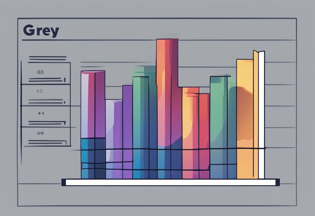 Digitale Illustration eines Balkendiagramms, das den Anstieg der Bruttowertschöpfung im Laufe der Zeit zeigt, mit einer klaren Definition von 'Bruttowertschöpfung' darunter.